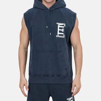 Sleeveless Hooded Top