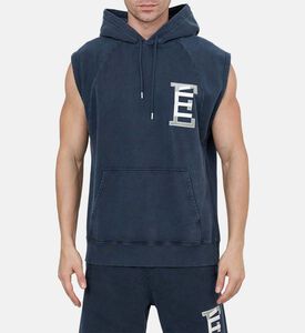 Sleeveless Hooded Top