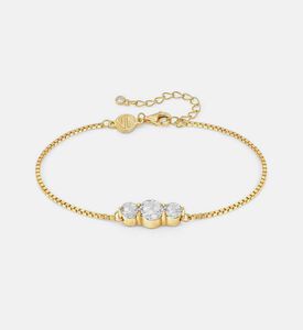 سوار كولور وايف ذهب أصفر وفضة زركونيا مكعبة