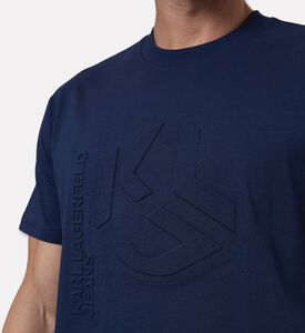 Karl Lagerfeld Embossed Logo T-shirt, Model View