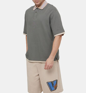 Logo Cotton Piquet Polo Shirt
