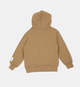 Cotton Tiger-print Hooded Sweatshirt