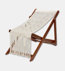 Home Deco and More Beeza Hand-knotted Design Lounger Chair, Packshot View