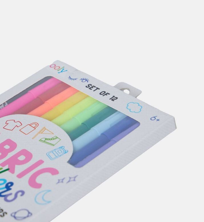 Fabric Doodlers 12-piece Markers Set Fabric Doodlers 12-piece Markers Set