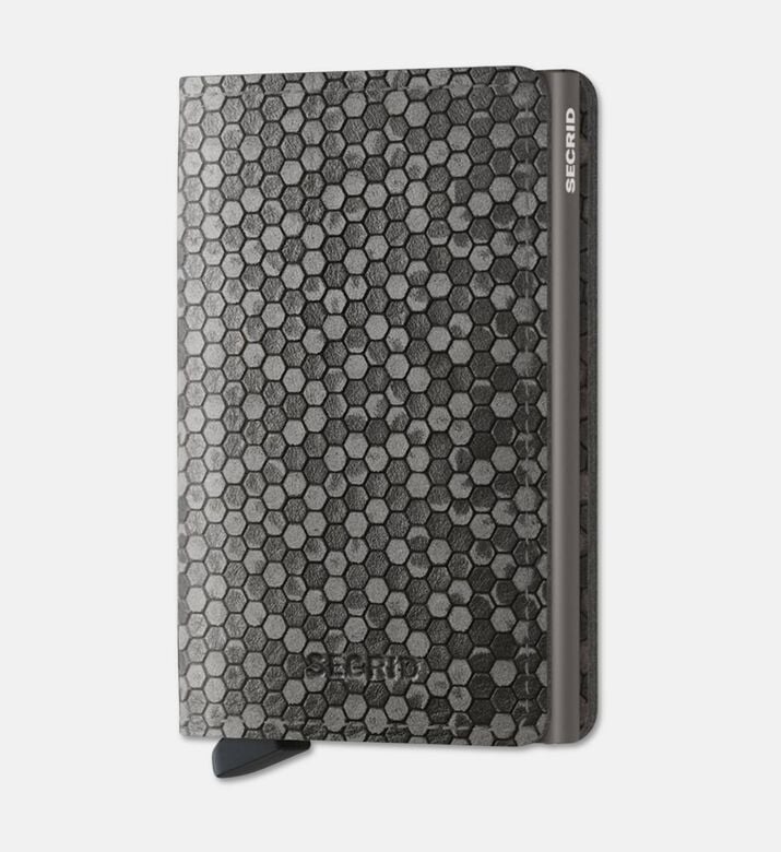 Secrid Wallets Wallet Slim Hexagon She-grey, Packshot View