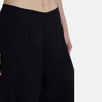 High-waist Split Hem Pants