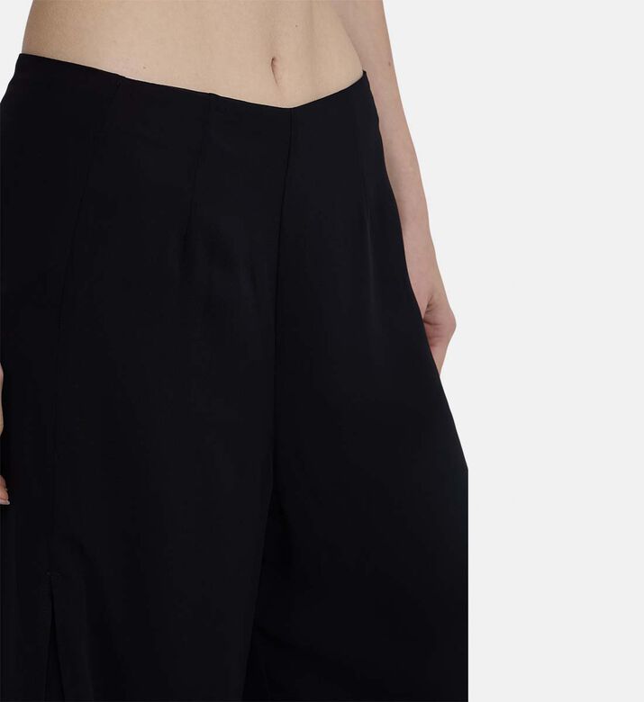 High-waist Split Hem Pants