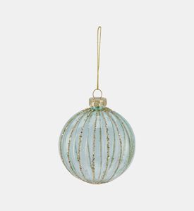 Home Deco and More Ornament Glass Green, Packshot View