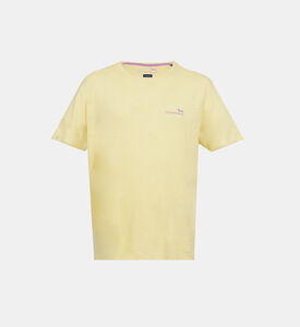 Cotton-linen Blend T-shirt