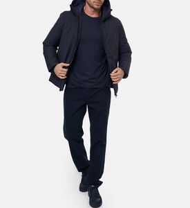 Save the Duck Zip Fastening Hooded Jacket, Model View