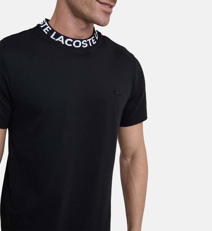 Cotton Piqué Logo Collar T-shirt Cotton Piqué Logo Collar T-shirt