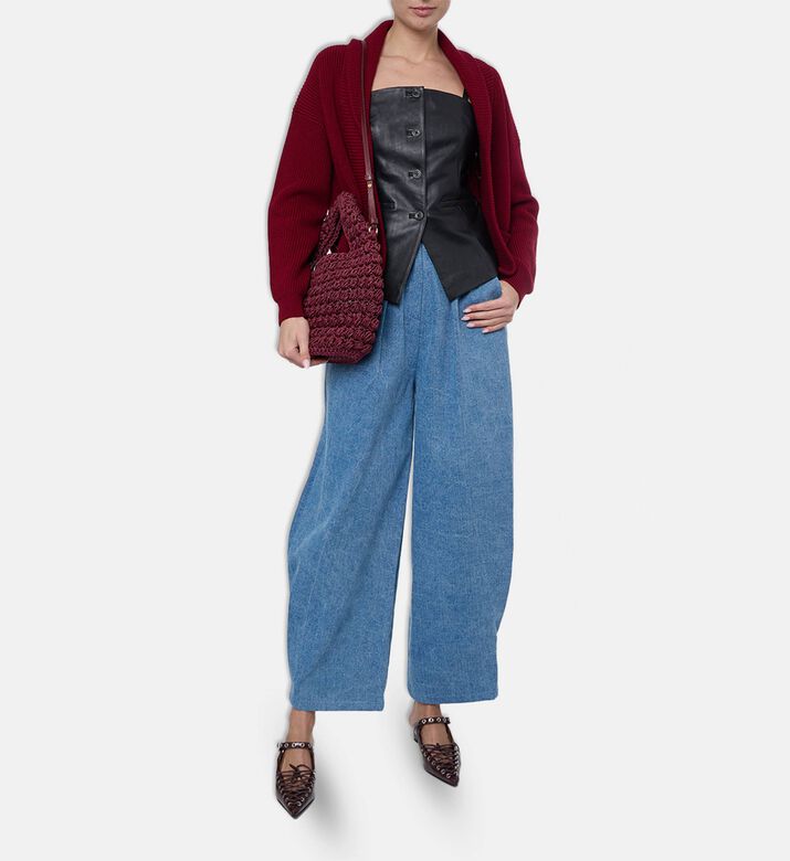 Rowen Rose Pant High Waist, Model View