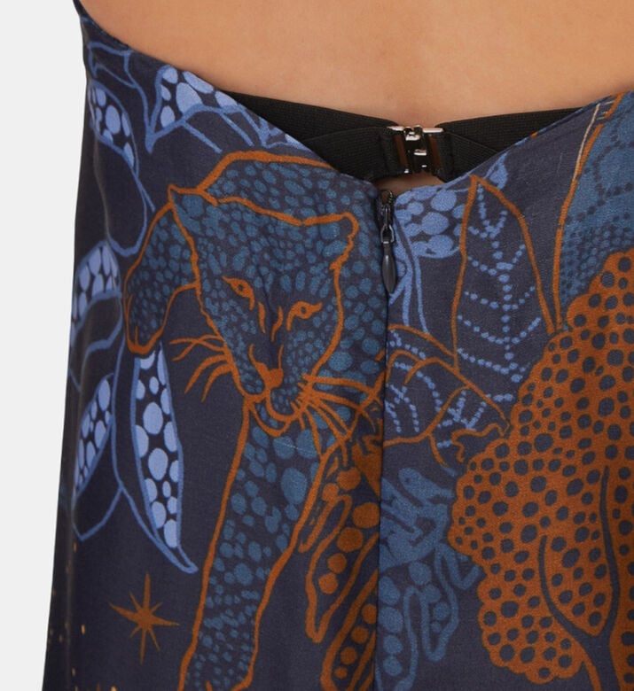 Night Jungle Strapless Blouse Night Jungle Strapless Blouse