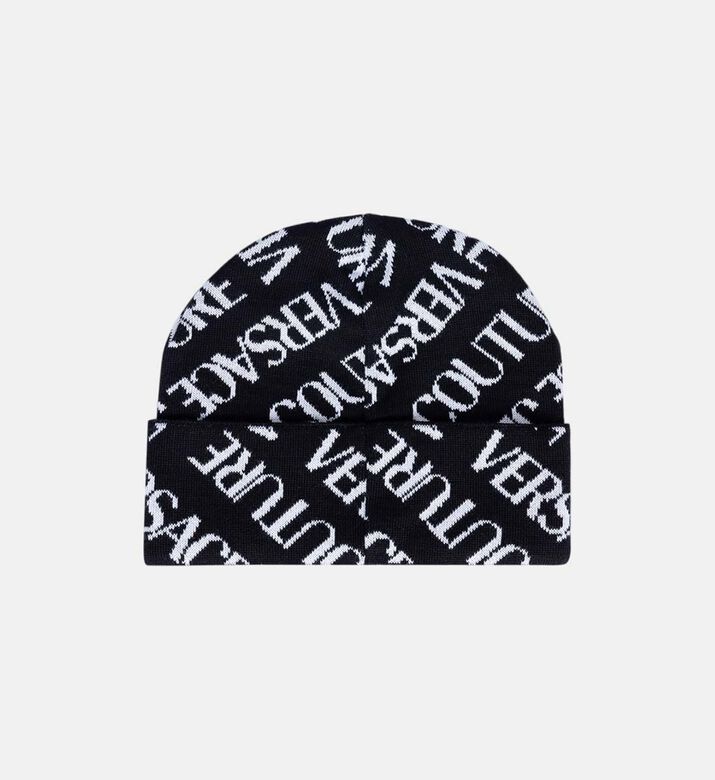 Knit Monogram Jacquard Beanie Knit Monogram Jacquard Beanie
