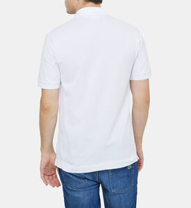 Croc Badge Pique Polo Shirt