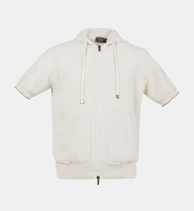 جاكيت قطن بغطاء رأس ميكرو ريب