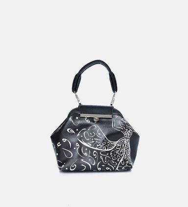 Arabic Calligraphy Dancing Figure Handbag