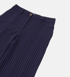 Striped Wide-leg Pants Striped Wide-leg Pants