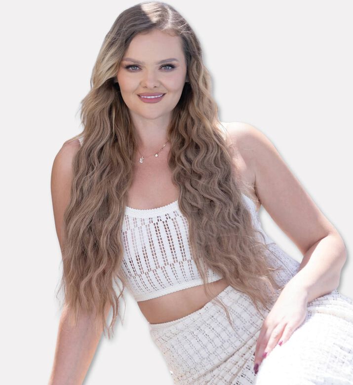 Youmi Beauty Dirty Blonde Clip-in Hair Extension, Packshot View