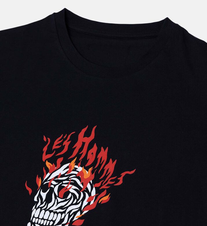 On Fire Cotton Printed T-shirt