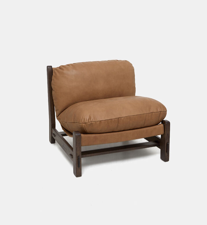 PH Collection Brazil Contemporary Leather Chair, Packshot View
