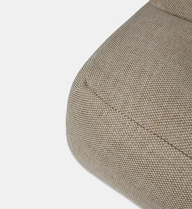 Home Deco and More Nirvana Quick-dry Fabric Corner Chair, Beige, Packshot View