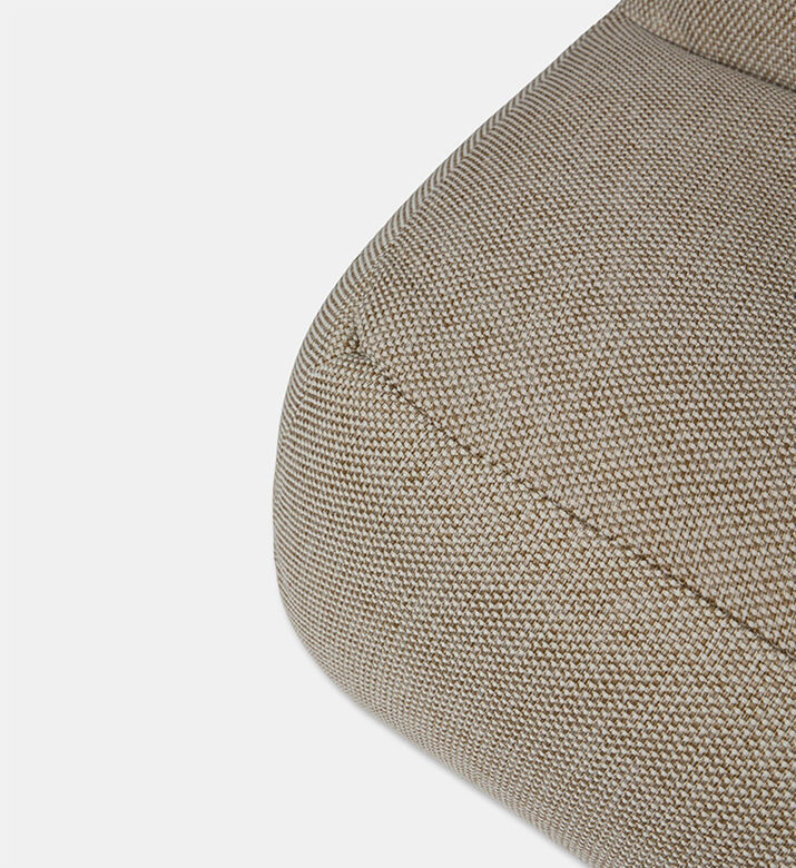 Home Deco and More Nirvana Quick-dry Fabric Corner Chair, Beige, Packshot View