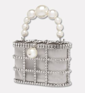 Rosantica Crystal-embellished Holli Charm, Silver, Packshot View