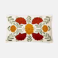 Azalea Cotton Rectangular Cushion