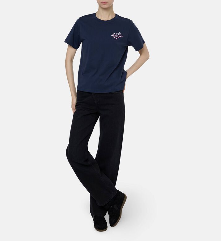 Maison Labiche Short-sleeve Regular-fit T-shirt, Model View