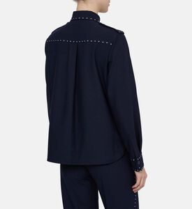 Taskam Single-button Closure Shirt