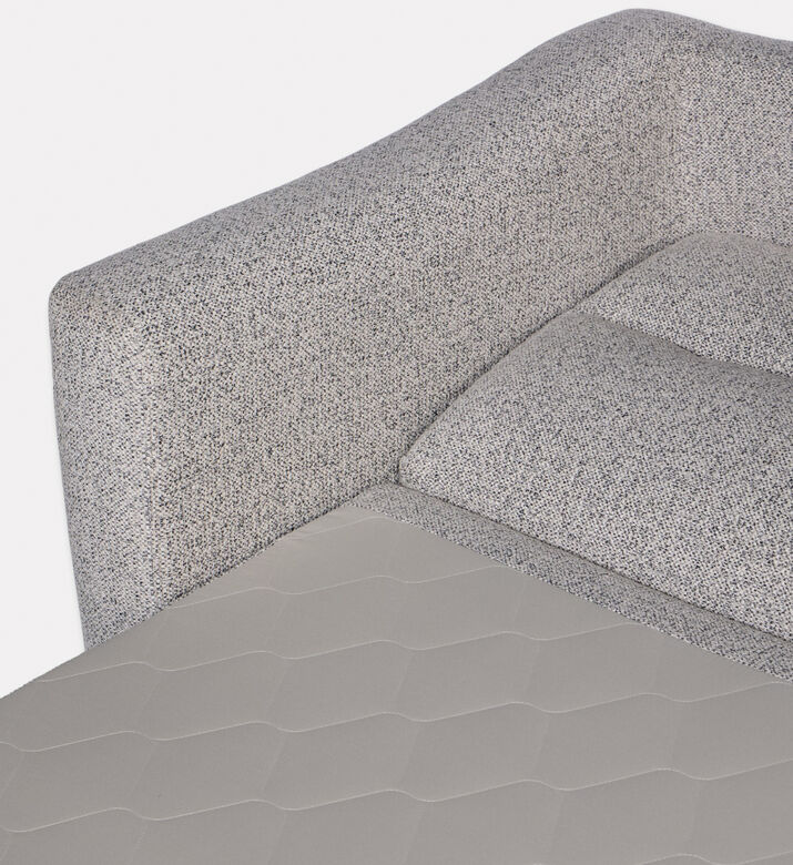 Home Deco and More Sofabed Lucy 2.5 Seater, Light-grey, Packshot View