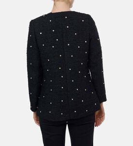 Weill Tweed Rhinestone-embellished Jacket, Model View