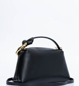 The Corner Leather Top Handle Crossbody Bag