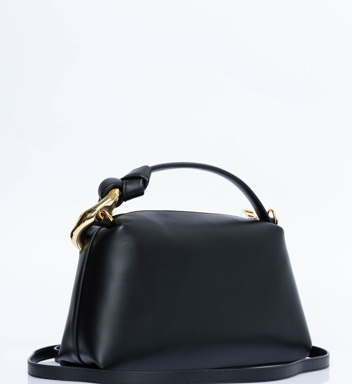 The Corner Leather Top Handle Crossbody Bag