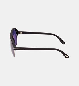 نظارات شمسية بإطار سميك أسيتات بايلوت 58