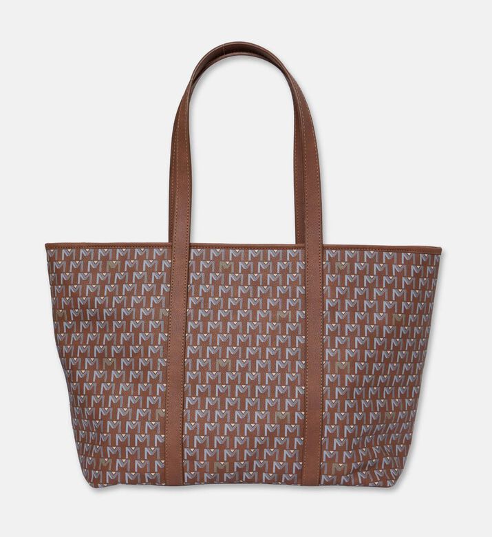 Maya.M All-over Monogram Large Zip Tote Bag, Packshot View