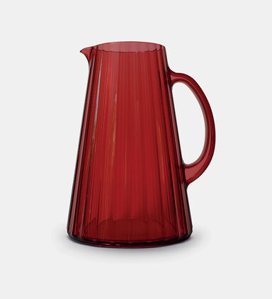 Embossed Colored Acrylic Pitcher