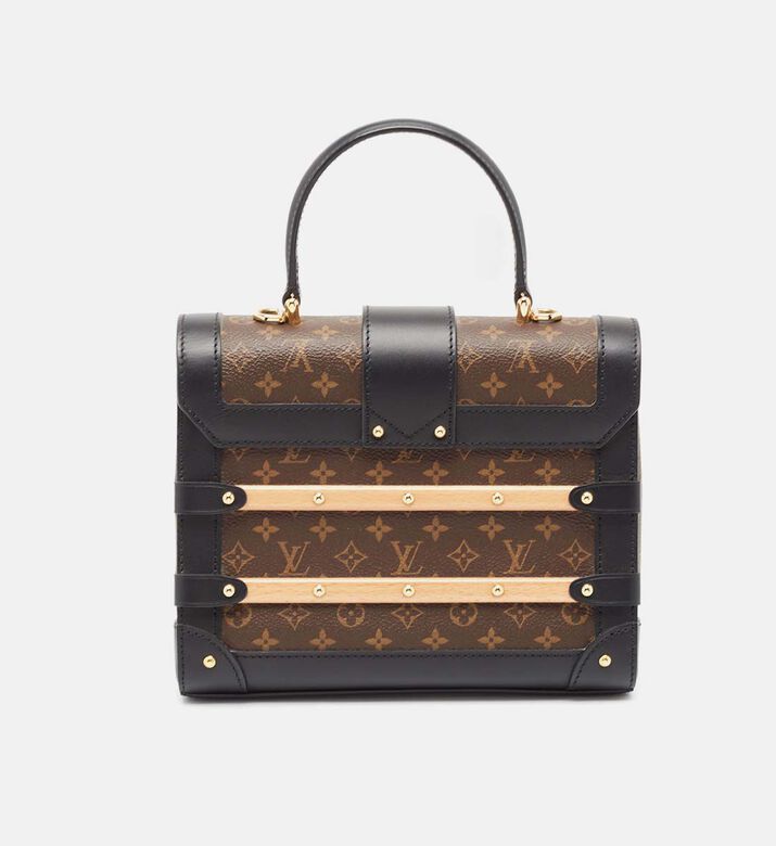 Louis Vuitton Monogram Canvas Trianon Top Handle Bag Preowned