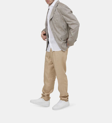 Pure Linen Chino Pants