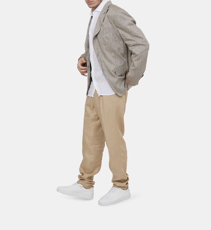 Pure Linen Chino Pants