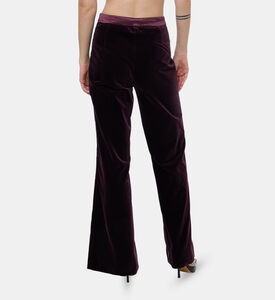 Federica Tosi Wide-leg Button Closure Pants, Model View