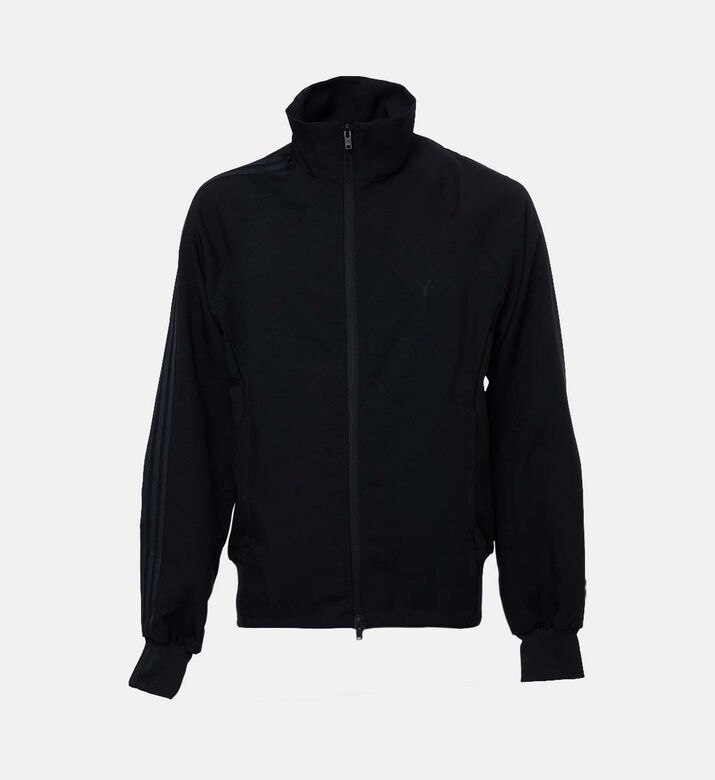 Y-3 Tonal Logo-detail Striped Jacket, Packshot View