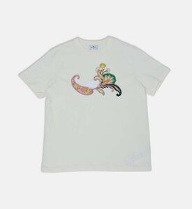 Pegaso Paisley-print Crewneck T-shirt