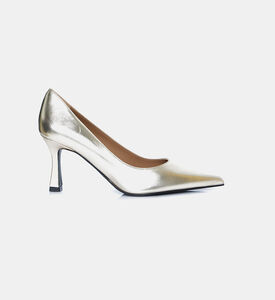 حذاء كعب عالي بمقدمة مدببة