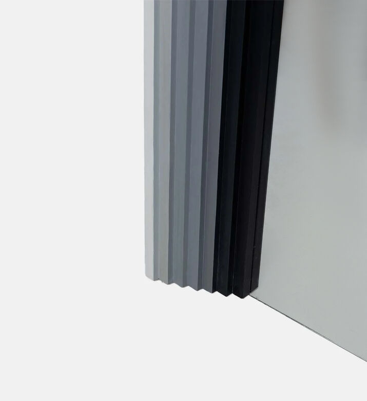 Home Deco and More Dorian Mango Wood Wall Mirror, Packshot View