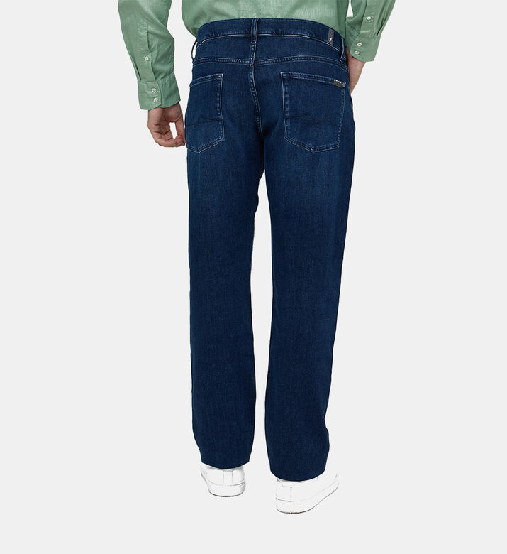 Patch Pockets Denim Pants