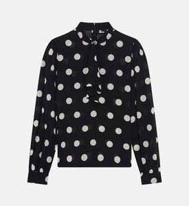 The Kooples Blou Jabot, Packshot View