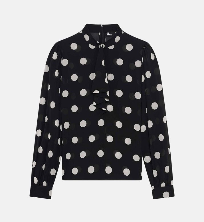 The Kooples Blou Jabot, Packshot View