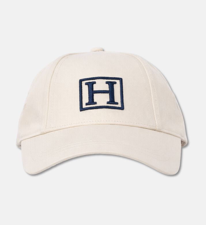 Hackett London Logo-embroidery Cap, Off-white, Packshot View